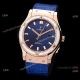 Copy Hublot Classic Fusion Rose Gold Diamond Watch Citizen 8215 Movement (5)_th.jpg